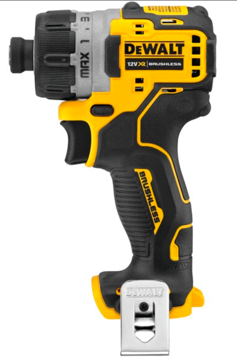 DEWALT 12V MAX Brushless Sub Compact Cordless Screwdriver (Bare)