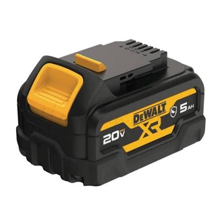DEWALT 20V MAX XR 5.0Ah Battery with Oil Resistant/Shock Proof Cover