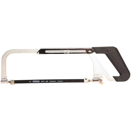 STANLEY HACKSAW FRAME W/ BLADE - ADJUSTABLE